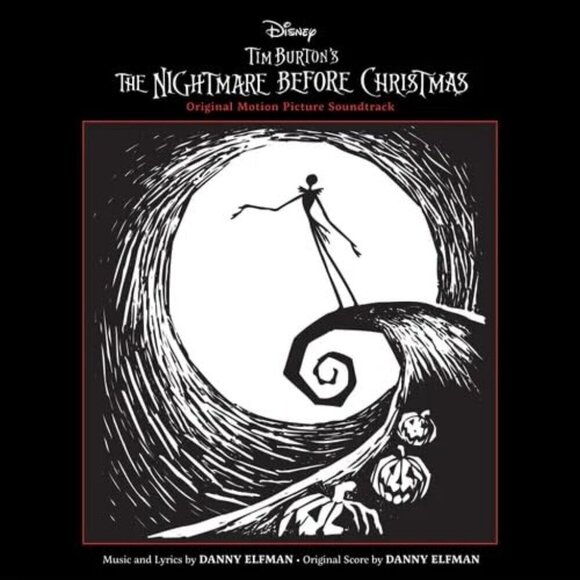 The Nightmare Before Christmas Tim Burton LP Vinyl - Picture 1 of 5